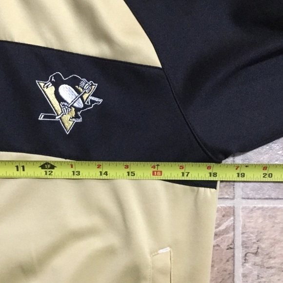 pittsburgh Penguins NHL REEBOK CCM Jacket SZ M NEW - Picture 8 of 9